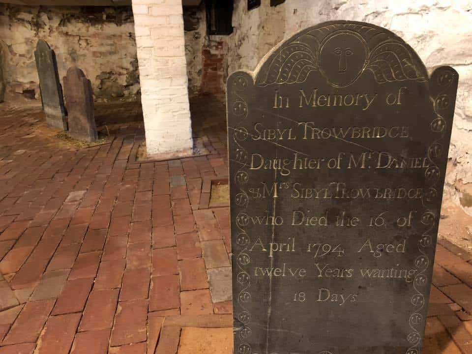 Crypt At Center Church-on-the-Green, New Haven