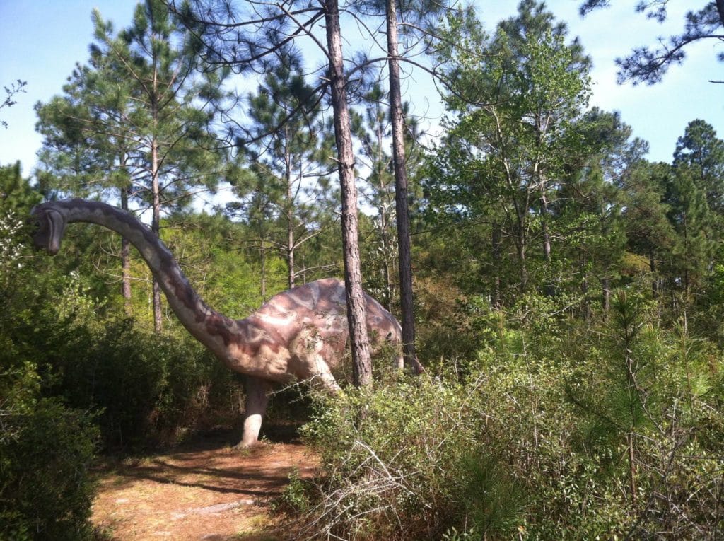 Dinosaurs In The Woods, Alabama