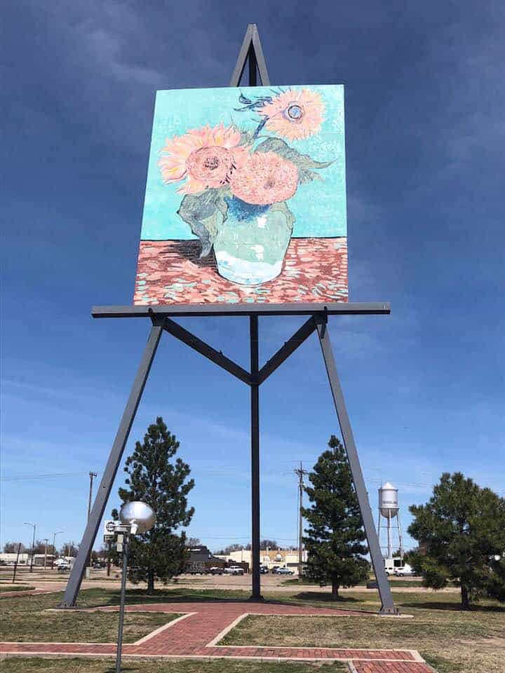 Giant Van Gogh Painting, Goodland
