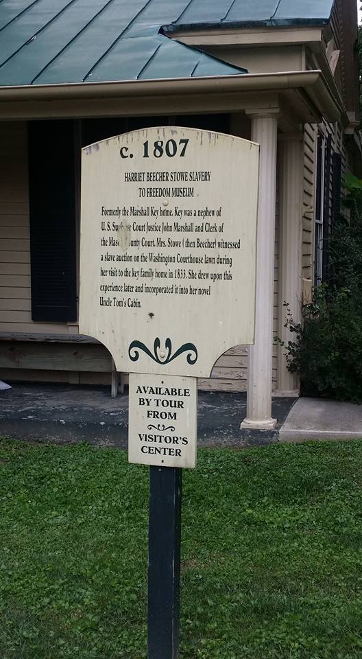 Harriet Beecher Stowe, Slavery To Freedom Museum, Maysville