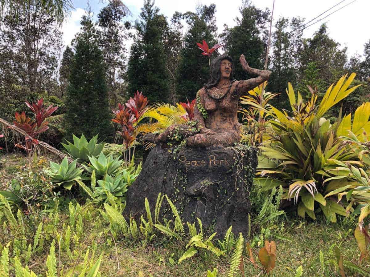 Raëlian UFO Peace Park, Big Island