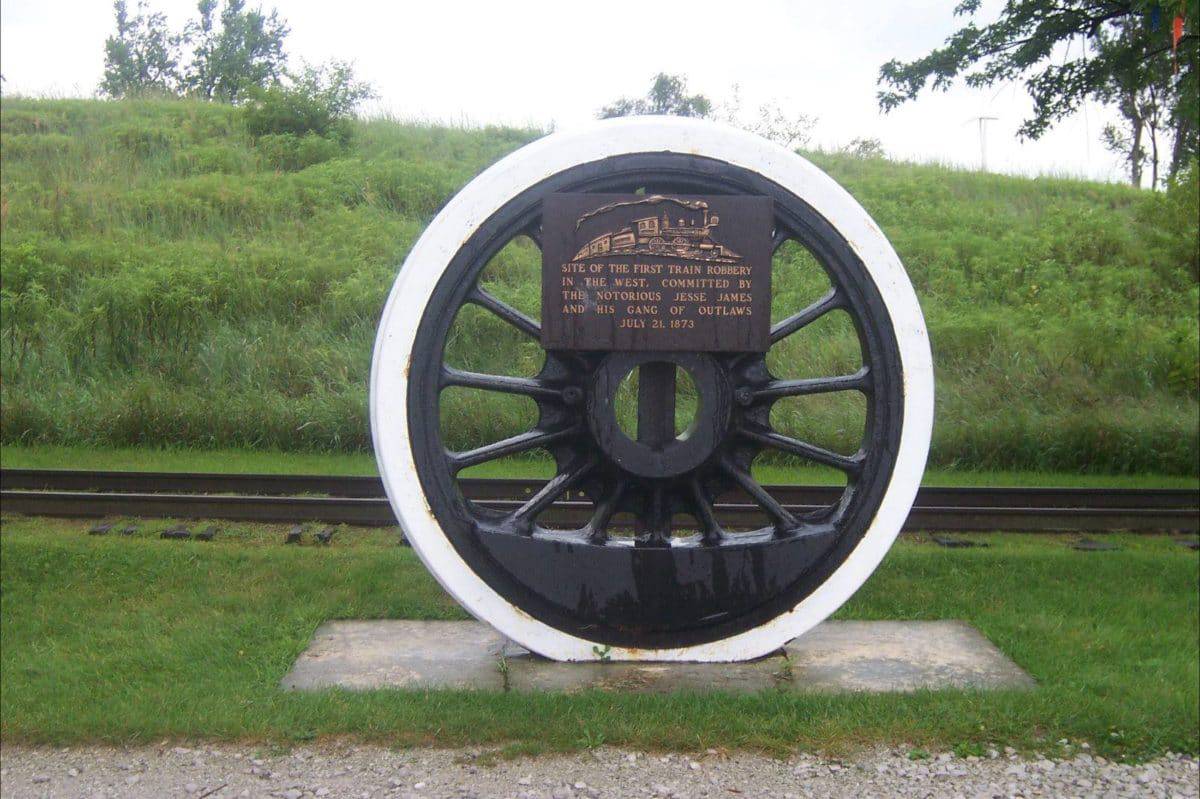 Site Of The First Train Robbery In The West, Adair