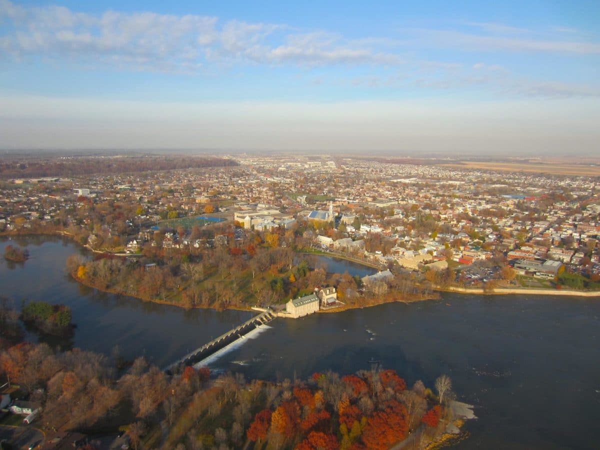 Terrebonne From Above