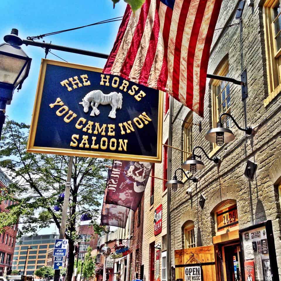 The Horse You Came In On Saloon, Baltimore