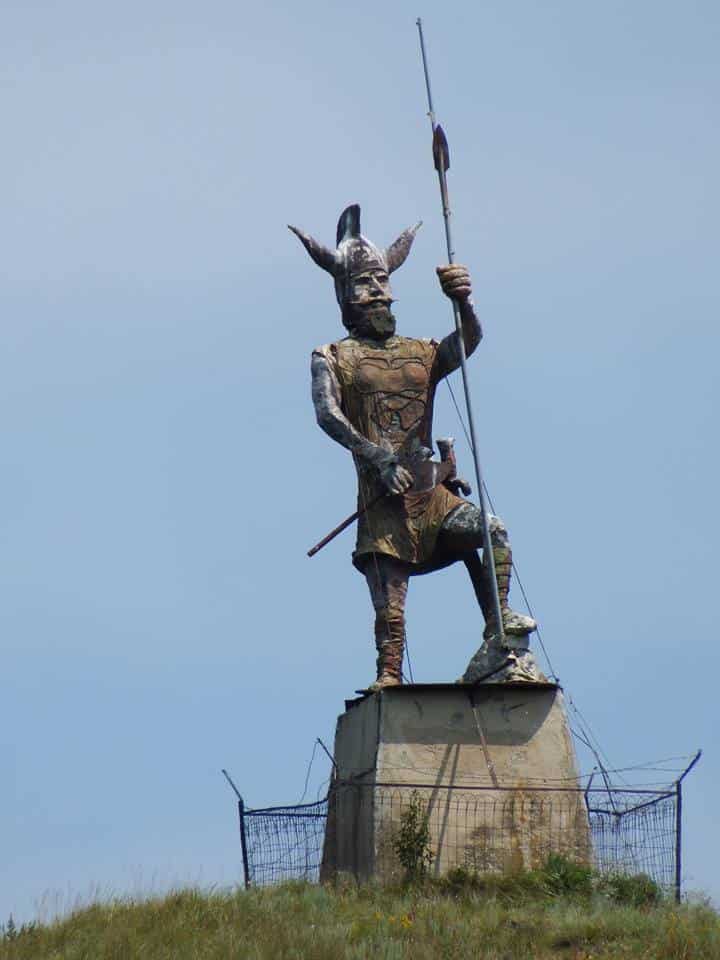 Viking Statue Fort Ransom