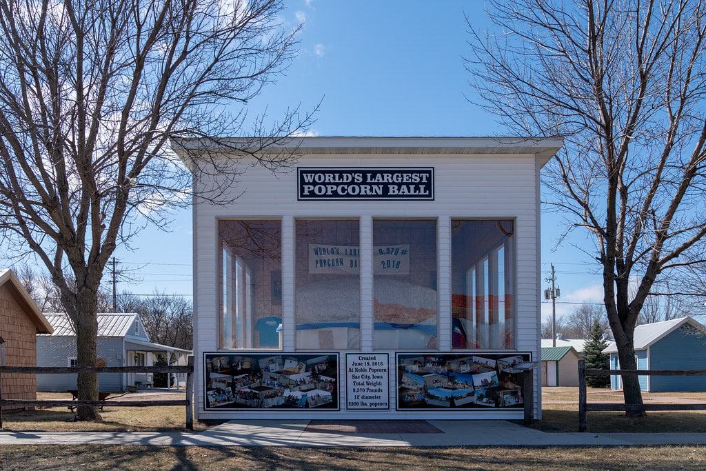 World's Largest Popcorn Ball, Sac City