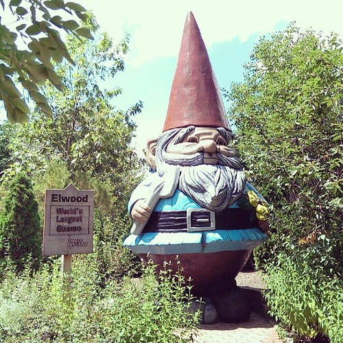 Elwood, The World's Tallest Concrete Gnome, Ames