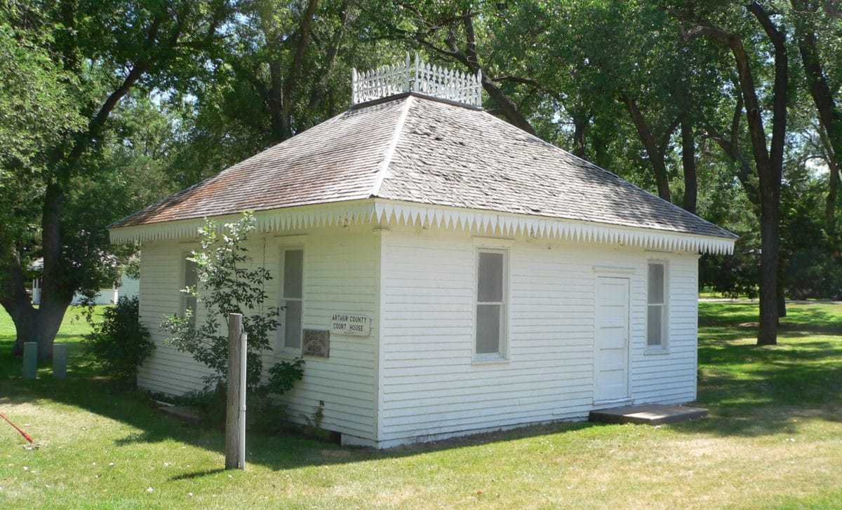 First Arthur County Courthouse And Jail, Arthur