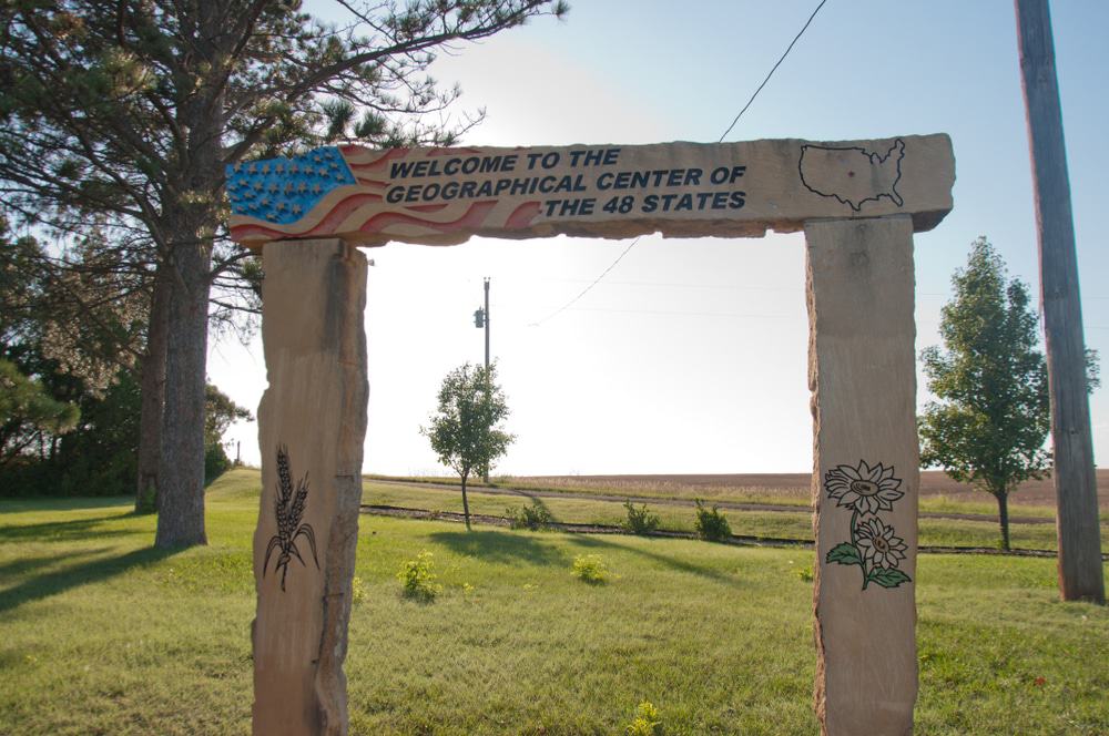 Geographic Center of the Contiguous United States