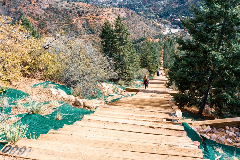 Manitou Incline, Cascade