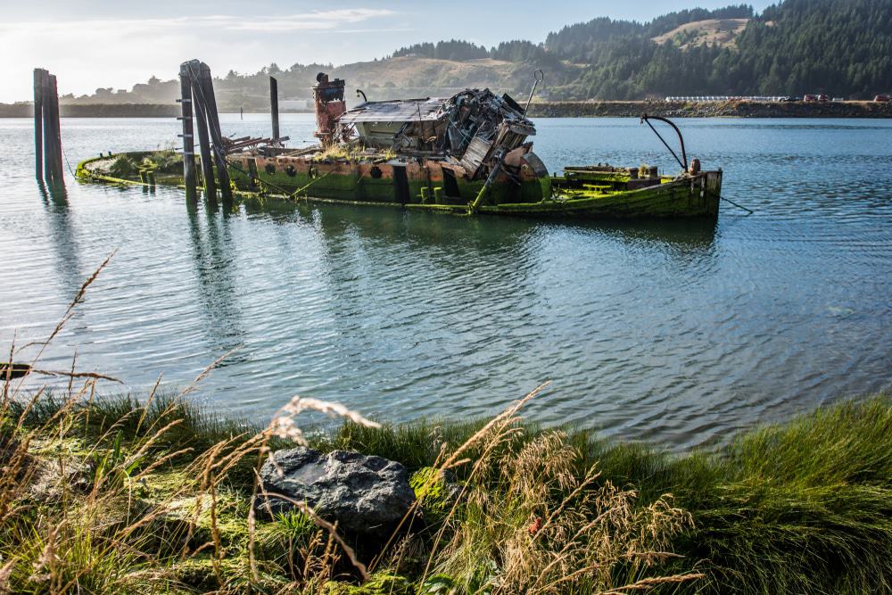 The Wreck of the Mary D. Hume, Gold Beach