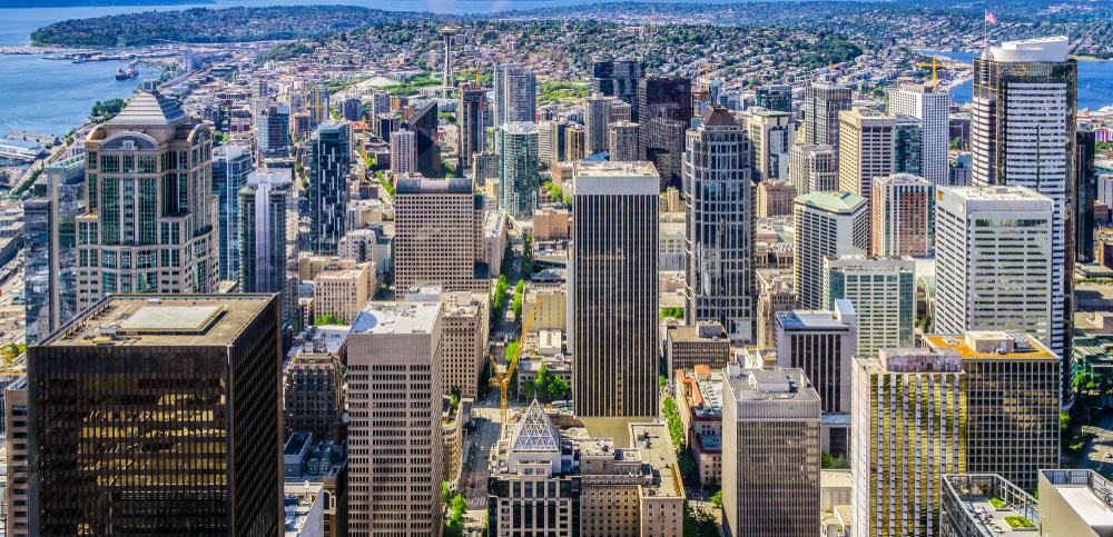 View from the Sky View Observatory, Seattle