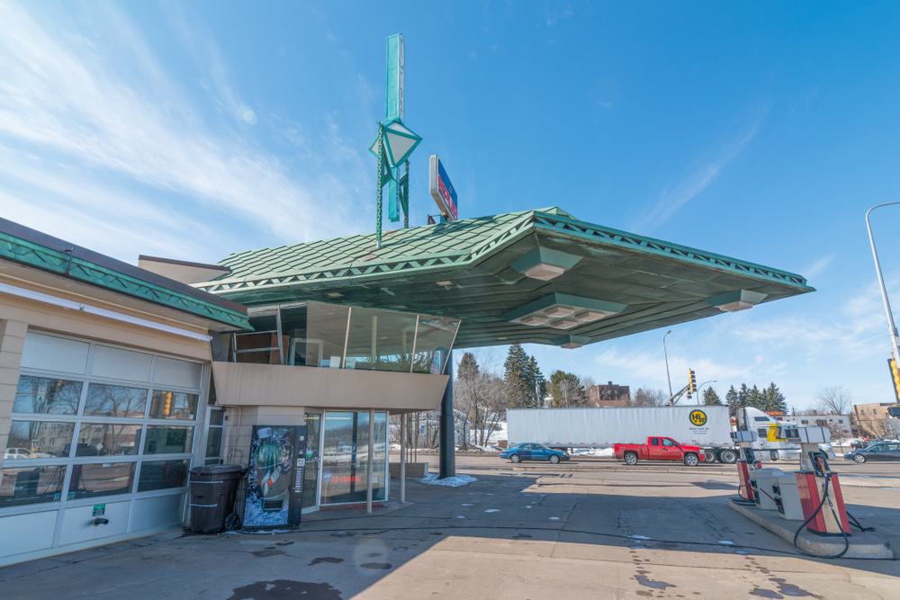 Frank Lloyd Wright Gas Station Cloquet
