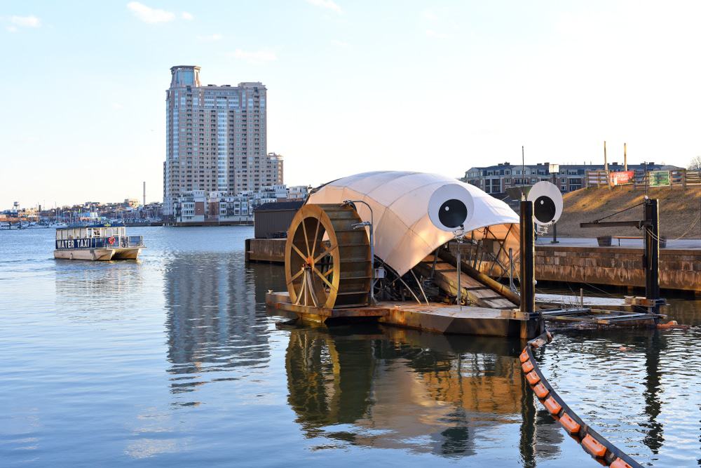 Mr. Trash Wheel, Baltimore