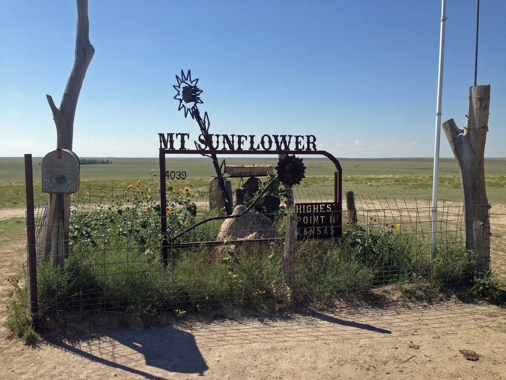 Mount Sunflower, Weskan