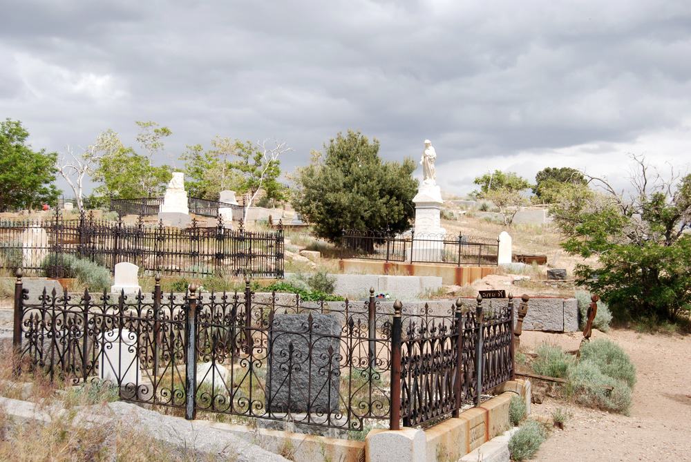 Comstock Cemeteries, Virginia City