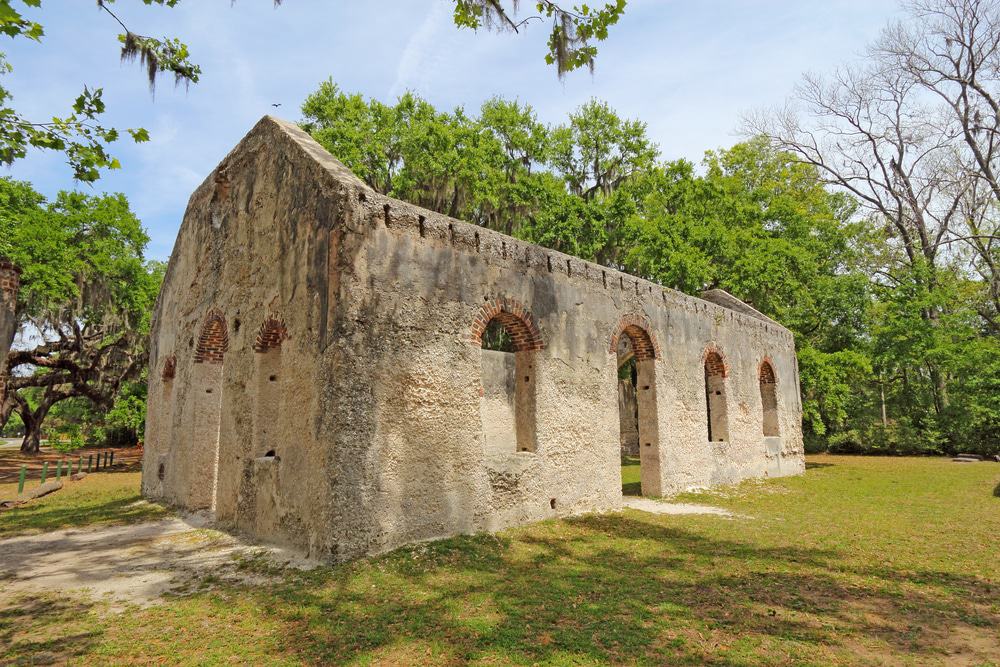 St. Helena Parish Chapel of Ease Ruins, Saint Helena Island