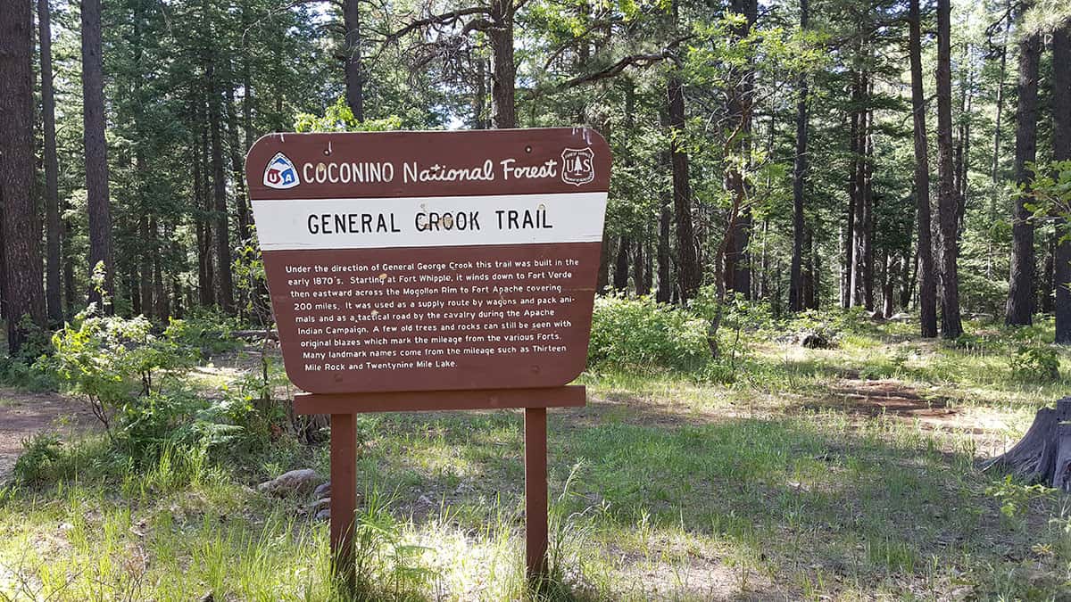 General Crook Trail