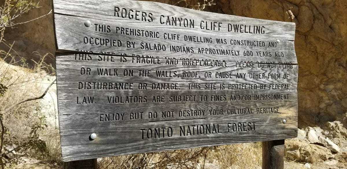 Roger’s Canyon Cliff Dwellings