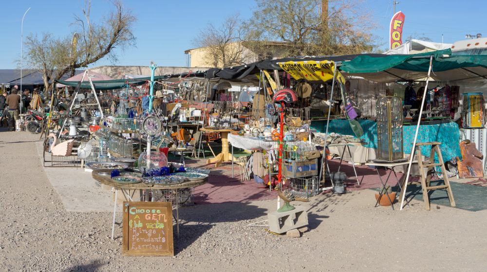 Quartzsite Annual Mineral Shows and Swap-meets