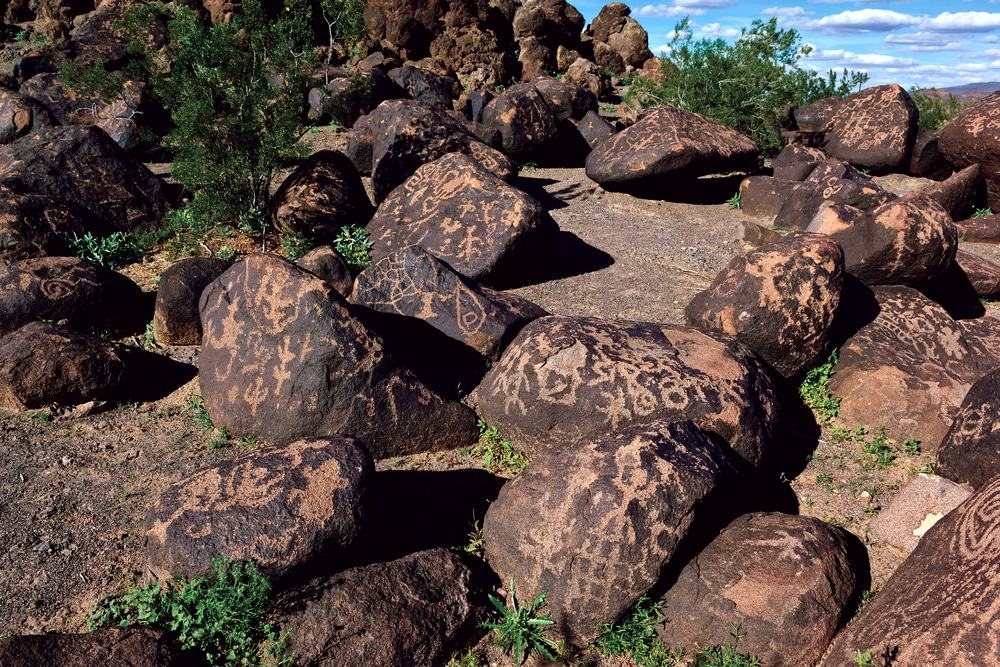 Gila Bend Painted Rock Petroglyphs