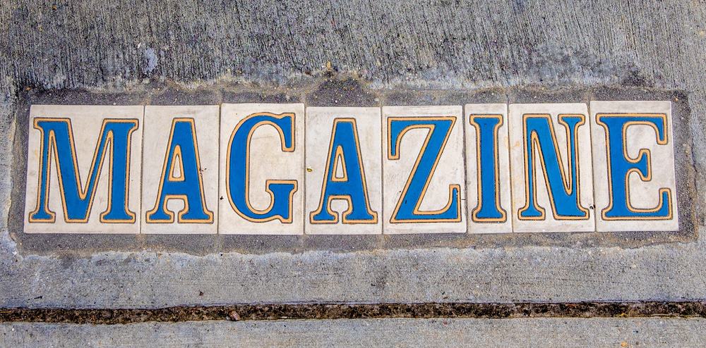 Magazine Street Sidewalk Sign, New Orleans