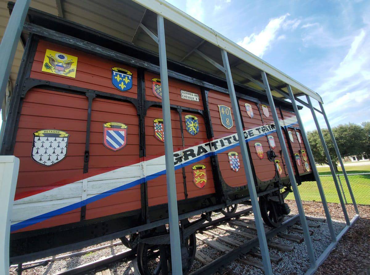 Merci Train Boxcar