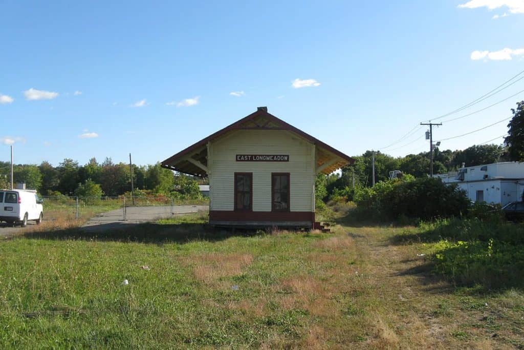 Old East Longmeadow Rail Station