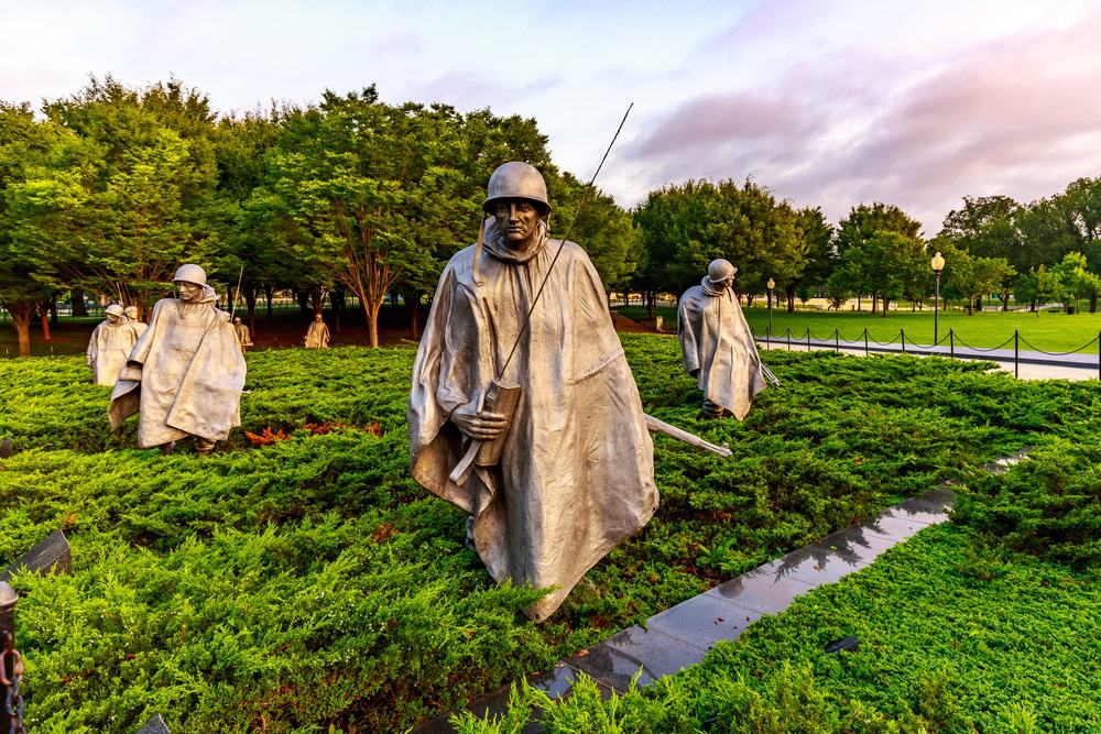 Korean War Veterans Memorial, Washington DC