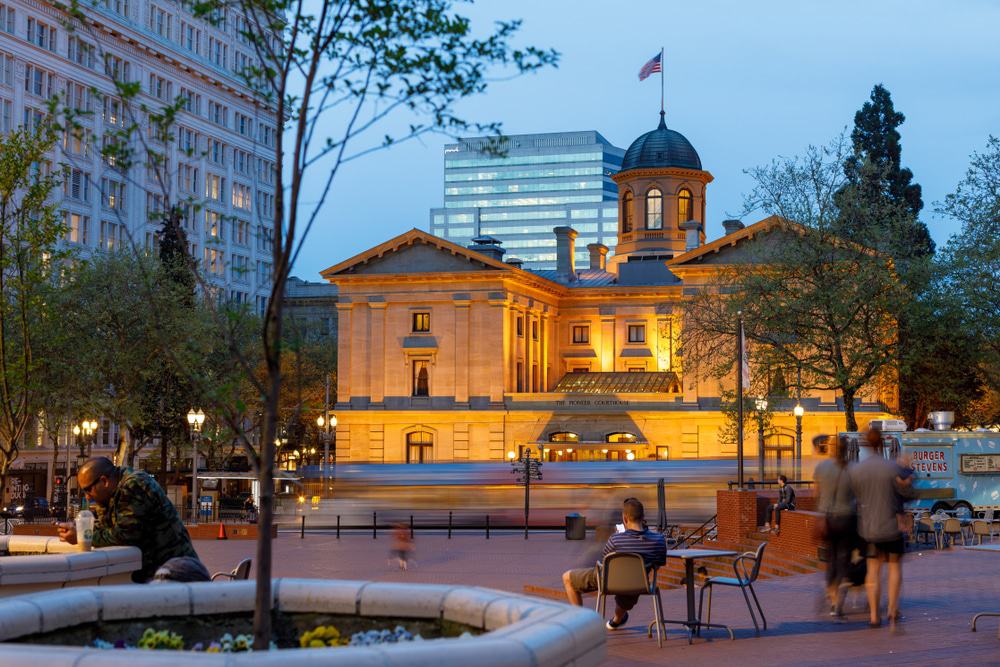Pioneer Courthouse Square, Portland
