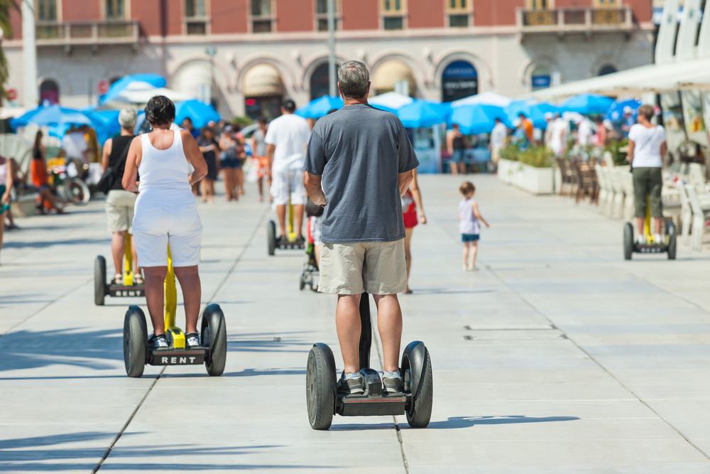 Segways in Split