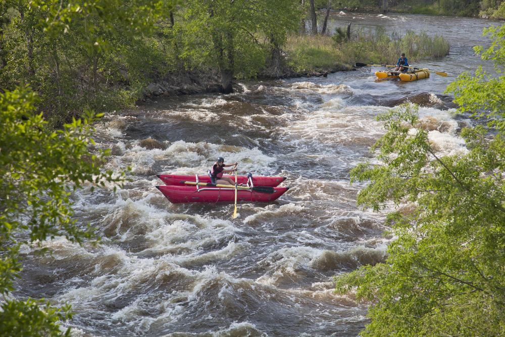 Rafting, Cache La Poudre River