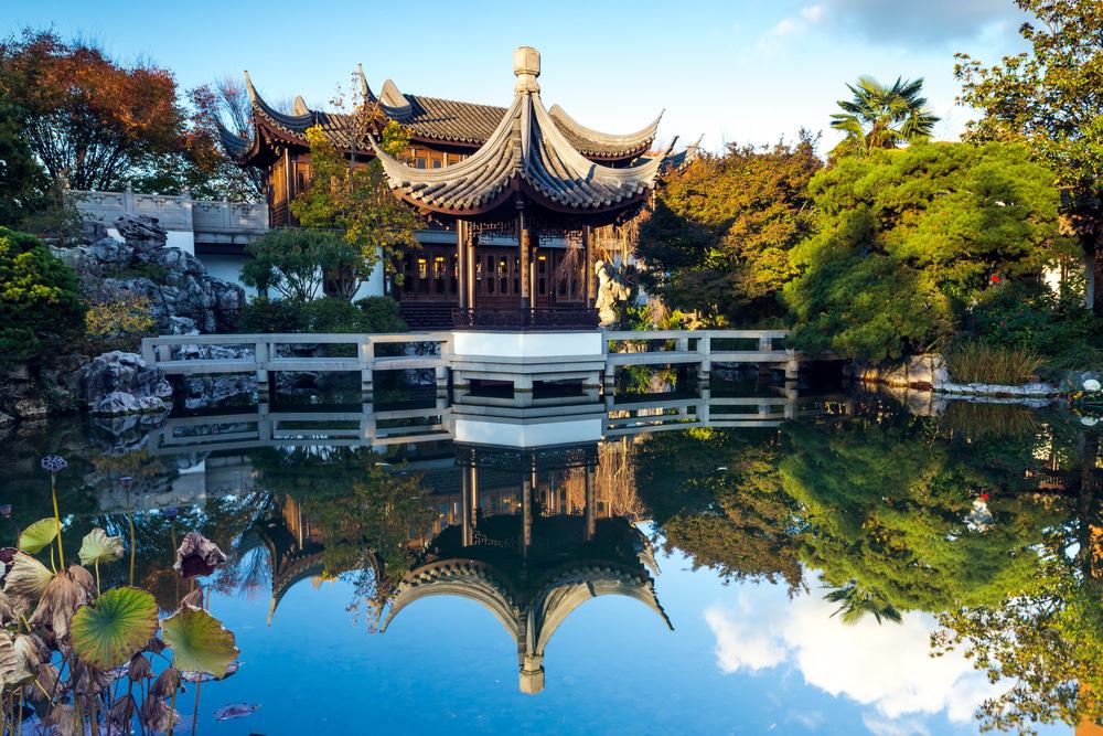 Lan Su Chinese Garden, Portland
