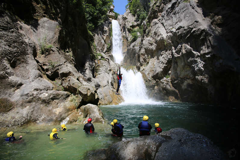 Canyoning on the Cetina River 