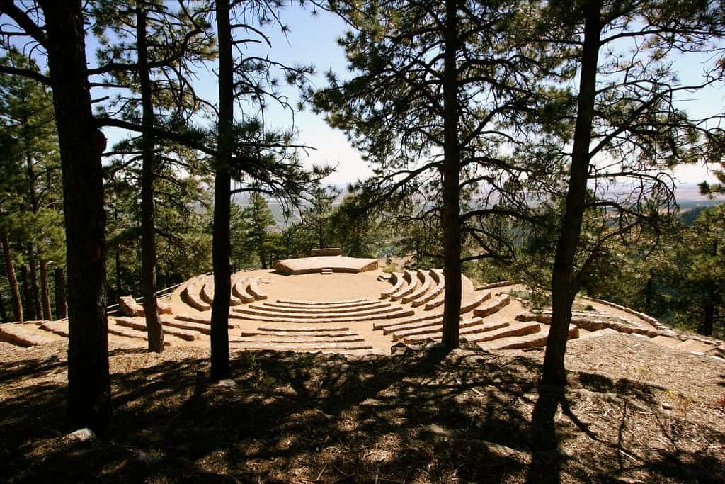 Amfitheatre At Flagstaff Mountain