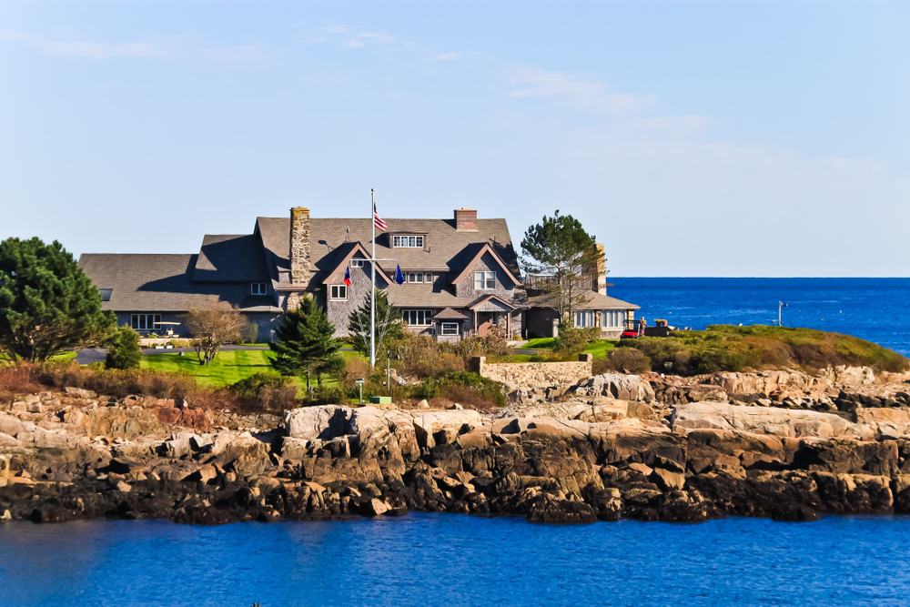 President Bush Compound Kennebunkport