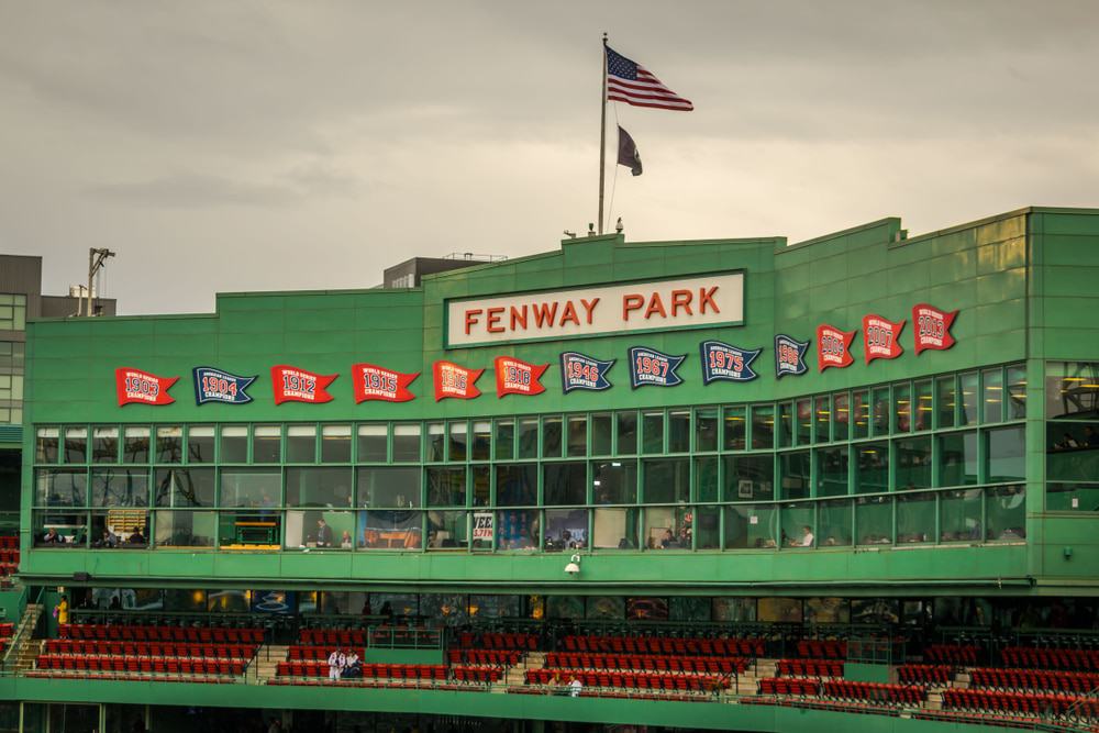 Fenway Park Press Box