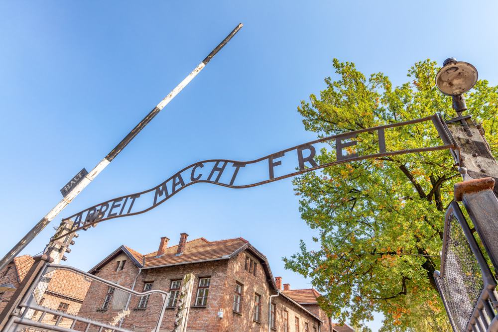 Auschwitz Entrance