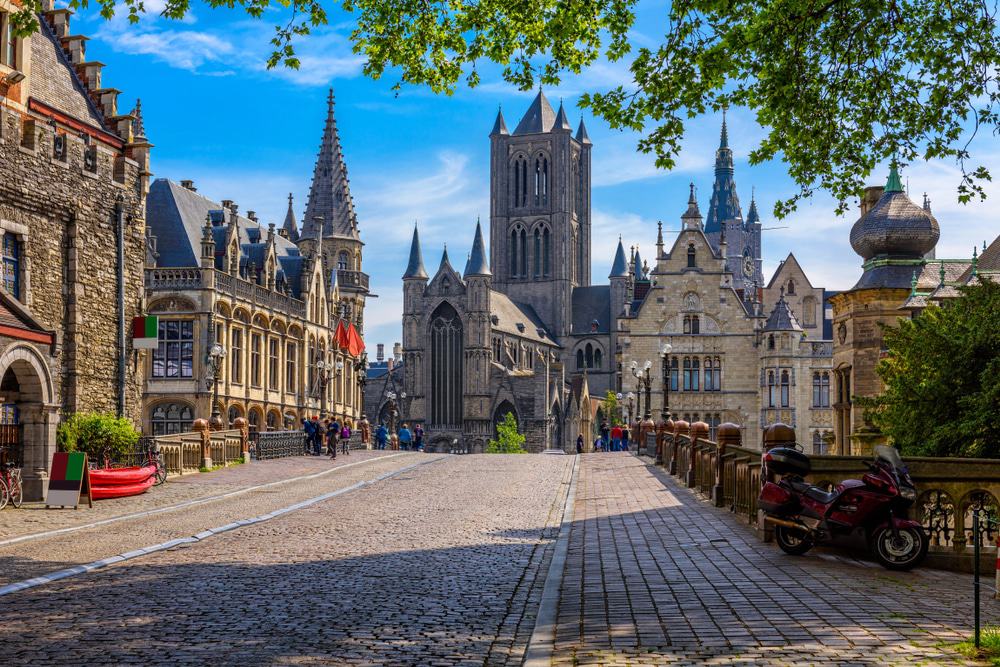Medieval city of Gent