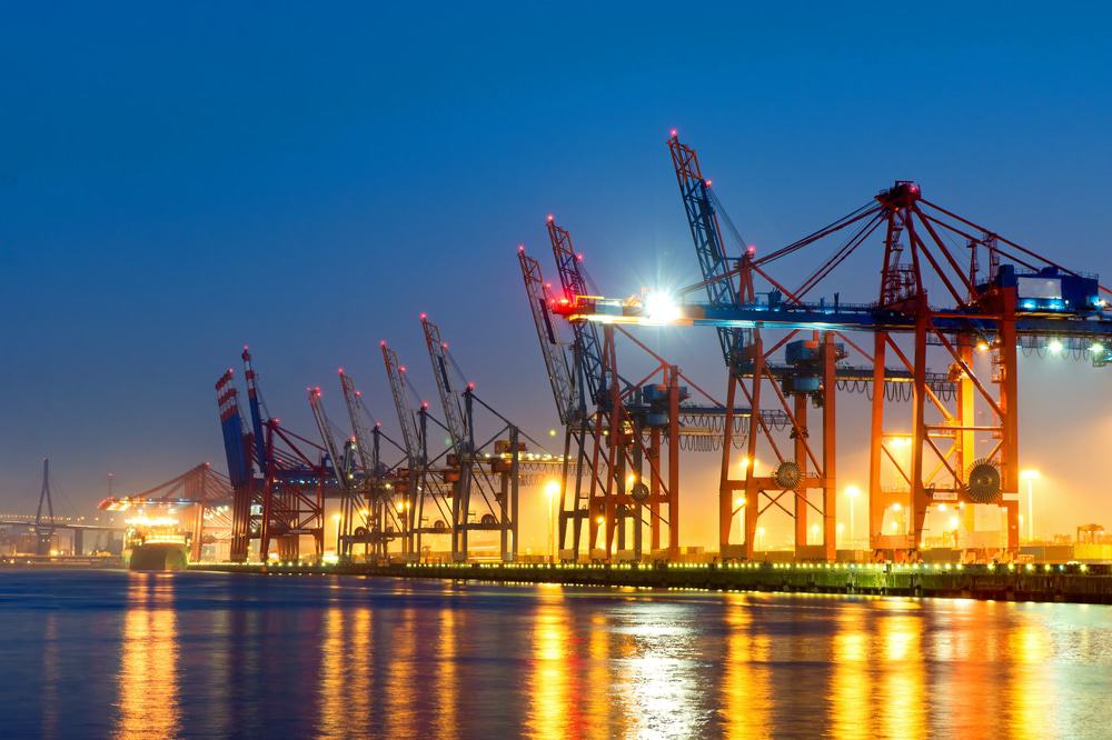 Hamburg Harbor Lights