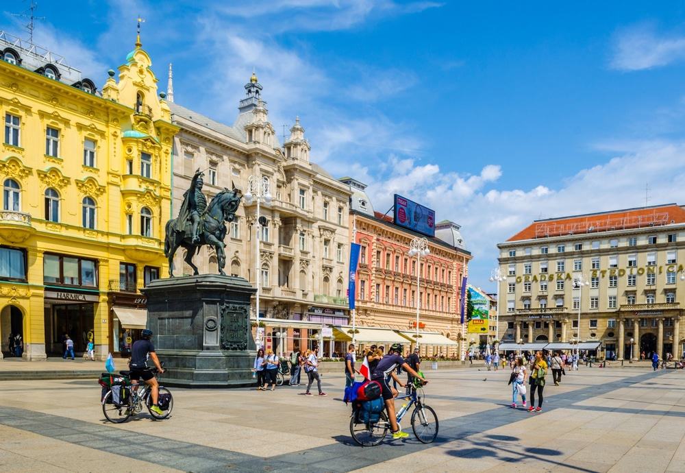 Ban Jelacic Monument, Downtown Zagreb