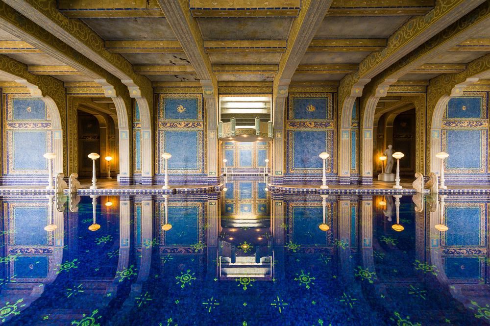 Hearst Castle Inside Pool