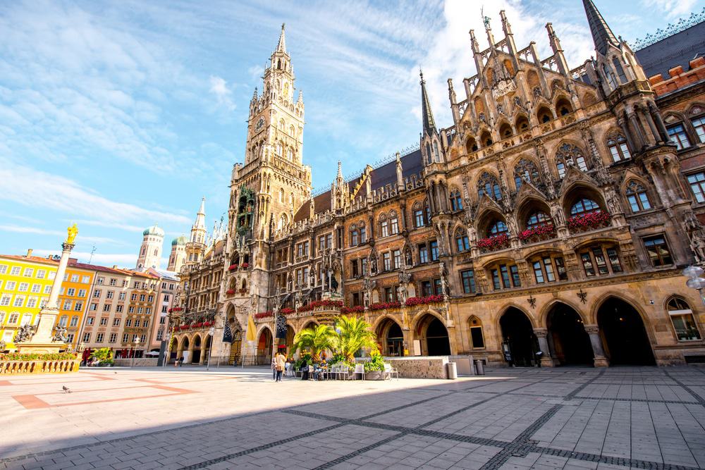 Mary's square in Munich, Germany