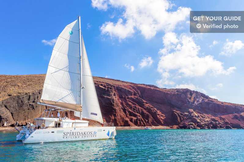 Small Group Catamaran Cruise, Santorini