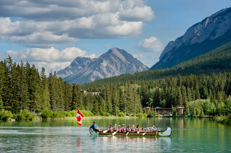 Wildlife on the Bow River Big Canoe Tour
