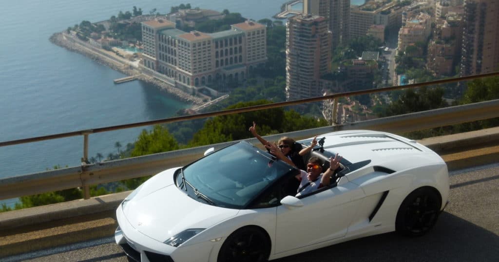 Lamborghini Driving Experience from Nice