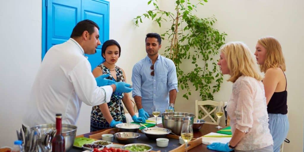 Santorini Cooking Class and Wine-Tasting Tour