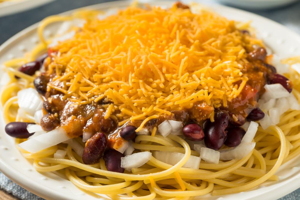 Cincinnati Chili Spaghetti