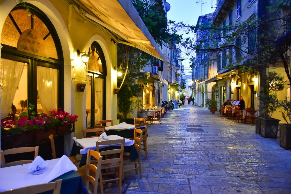 Corfu by Night