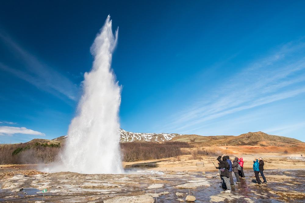 Strokkur Geysir, Golden Circle, Iceland